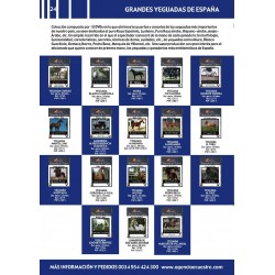 GRANDES YEGUADAS DE ESPAÑA 18 DVD´S + 1 LIBRO