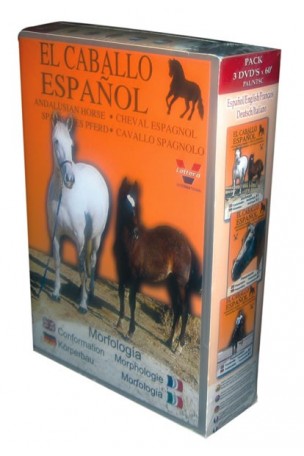 Pack The Spanish Horse. 3 Dvds