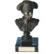 BUSTO TORERO. MANOLETE DE BRONCE