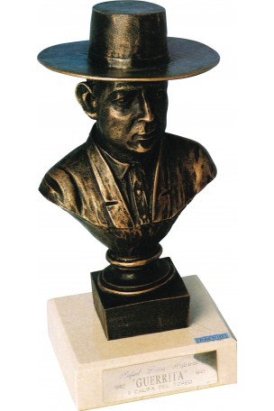 BUSTO TORERO. GUERRITA BRONCE