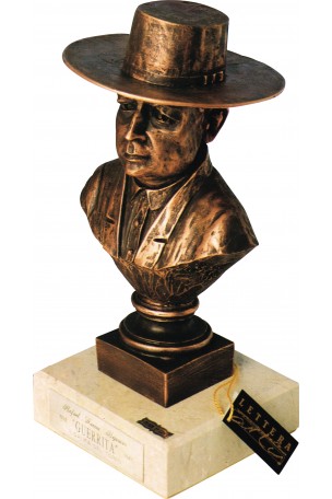 BUSTO TORERO. GUERRITA RESINA TERMINACIÓN COBRE